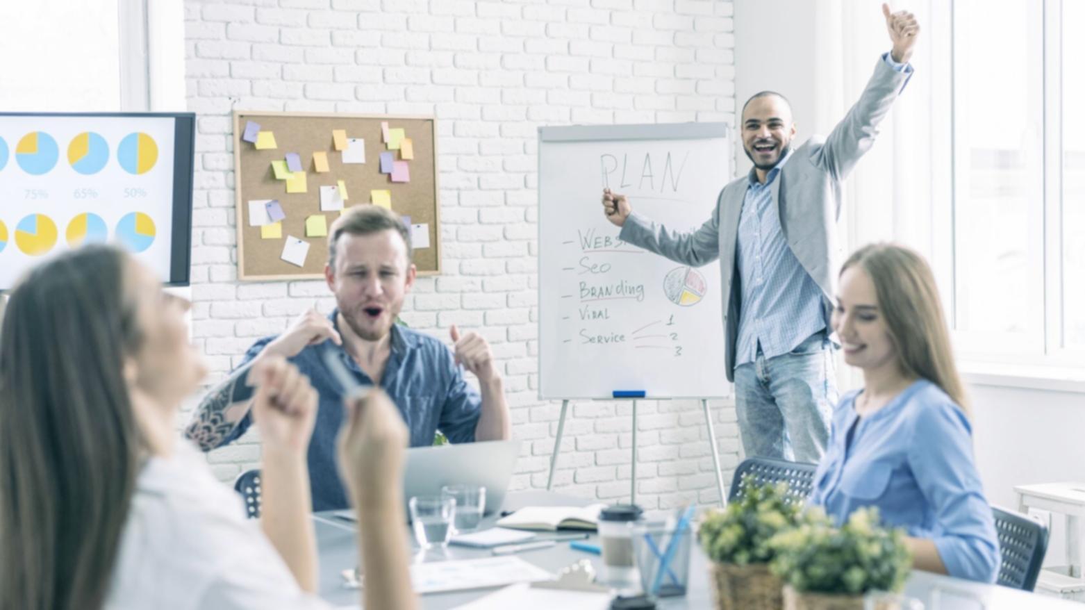 Session de formation SEO en cours